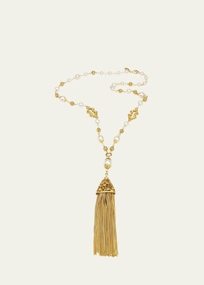 Ben-Amun Chain Tassel Pendant Necklace