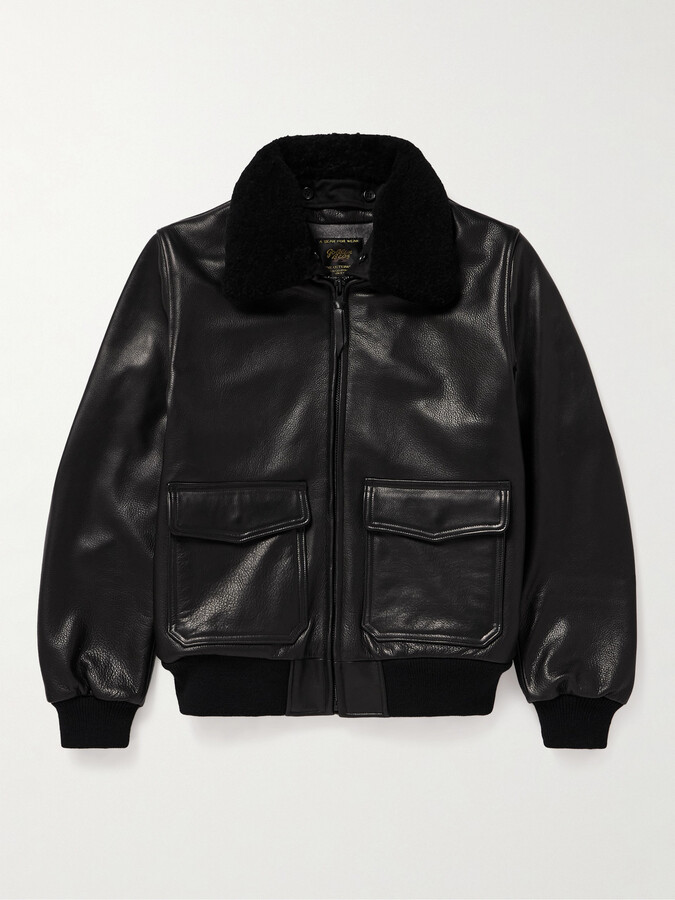 GoldenBear The Carter Shearling Bomber Jacket