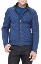 Thumbnail for your product : Belstaff Brambley Quilted Racer Jacket, Blue
