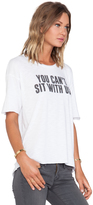 Thumbnail for your product : Feel The Piece x Tyler Jacobs You Can't Sit With Us Tee