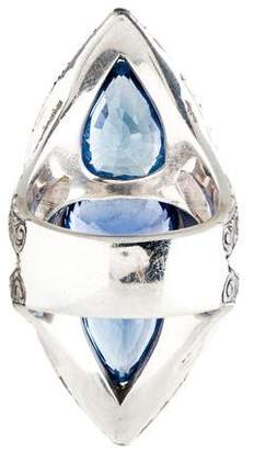 Loree Rodkin 18K Sapphire Marquise Cocktail Ring