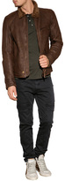 Thumbnail for your product : Golden Goose Leather Jacket in Brown