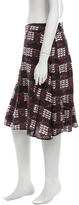 Thumbnail for your product : Marni Printed Knee-Length Skirt