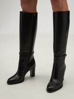Thumbnail for your product : Gucci 85mm Finn Tall Leather Boots