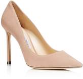 Thumbnail for your product : Jimmy Choo Women's Romy 100 Suede High-Heel Pointed Toe Pumps