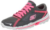 Thumbnail for your product : Skechers Women's Go 2 13555 Running Shoe,Charcoal/Hot Pink,7 M US