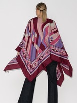 Thumbnail for your product : Emilio Pucci Clipper and Occhi print poncho