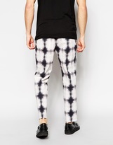 Thumbnail for your product : ASOS Slim Fit Smart Cropped Pants in Print