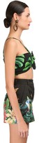 Thumbnail for your product : Dolce & Gabbana Palms Printed Silk Charmeuse Top