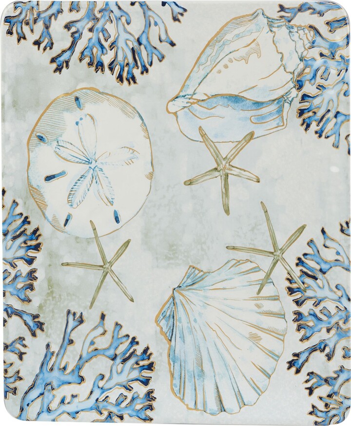 Certified International Playa Shells Square Platter