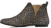 Thumbnail for your product : Ippon Vintage Women's Patch gold Rounded toe Ankle Boots in Blue