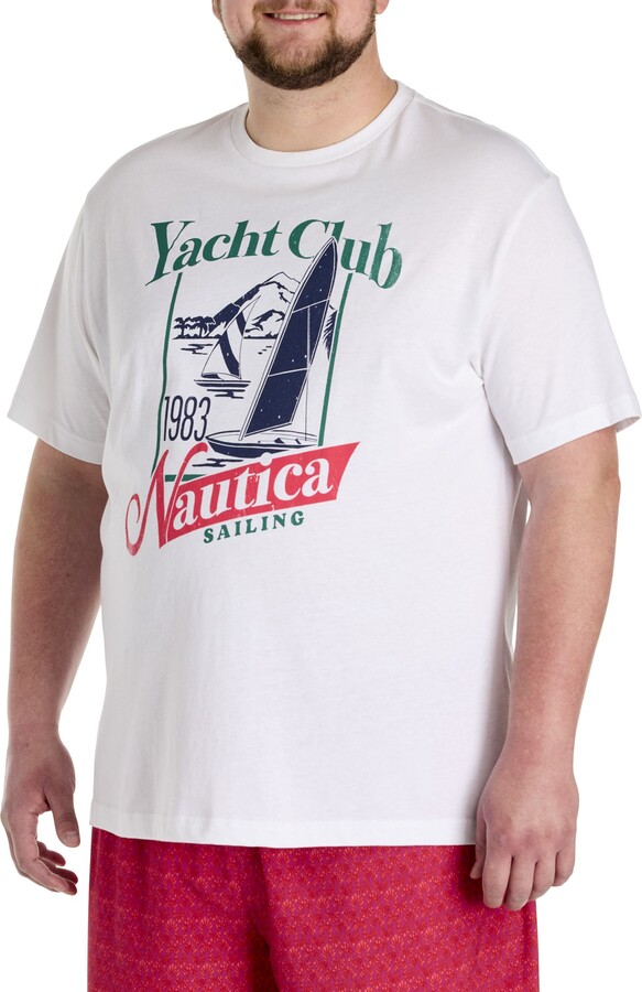 Big & Tall Yacht Club Graphic Tee