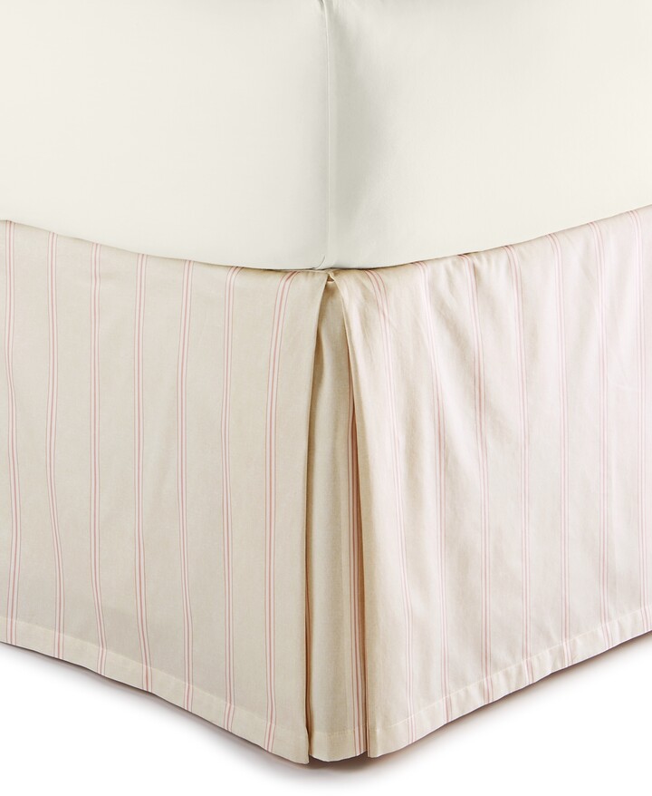 Hotel Collection Toile Medallion Bedskirt, King, Created for Macy's