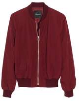 Thumbnail for your product : Madewell Side Zip Bomber Jacket