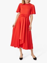 Thumbnail for your product : Hobbs London Leia Midi Dress, Flame Red