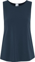 Thumbnail for your product : Iris & Ink Skylar Metallic-trimmed Stretch-jersey Tank