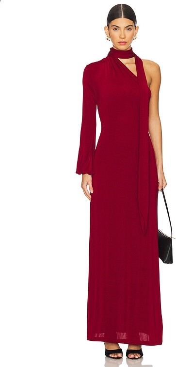 Scarf Maxi Dress