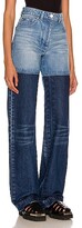 Thumbnail for your product : Peter Do Combo Denim Jean in Blue