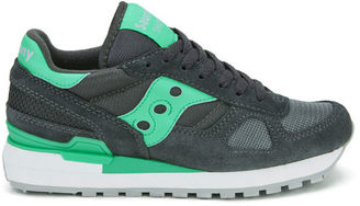 Saucony Women's Shadow Original Trainers Charcoal/Teal