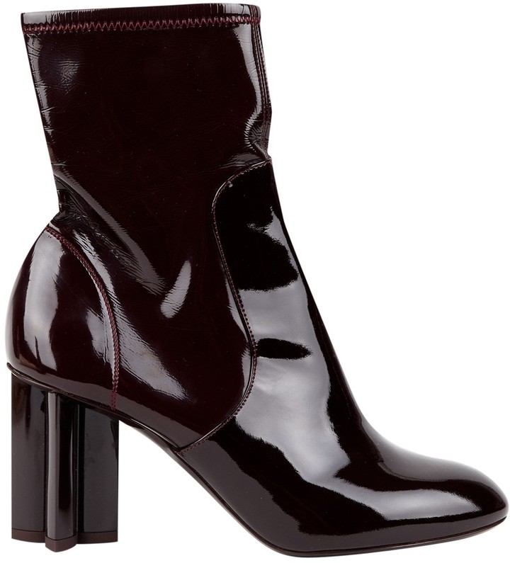 louis vuitton patent leather boots