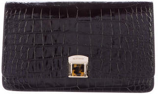 Etro Embossed Leather Clutch