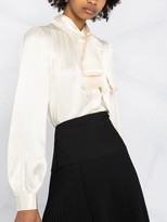 Thumbnail for your product : Tory Burch Pussy-Bow Silk Blouse