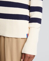Thumbnail for your product : Kule The River Striped Crewneck Sweater