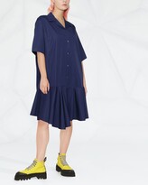 Thumbnail for your product : Aspesi Asymmetric-Hem Shirt Dress