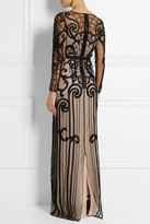 Thumbnail for your product : Temperley London Catroux embroidered tulle gown
