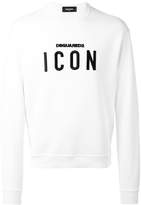 Thumbnail for your product : DSQUARED2 Icon slogan sweatshirt