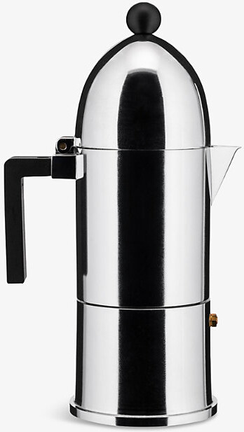 Alessi Silver La Cupola 6-Cup Aluminium Espresso Maker 1 Size
