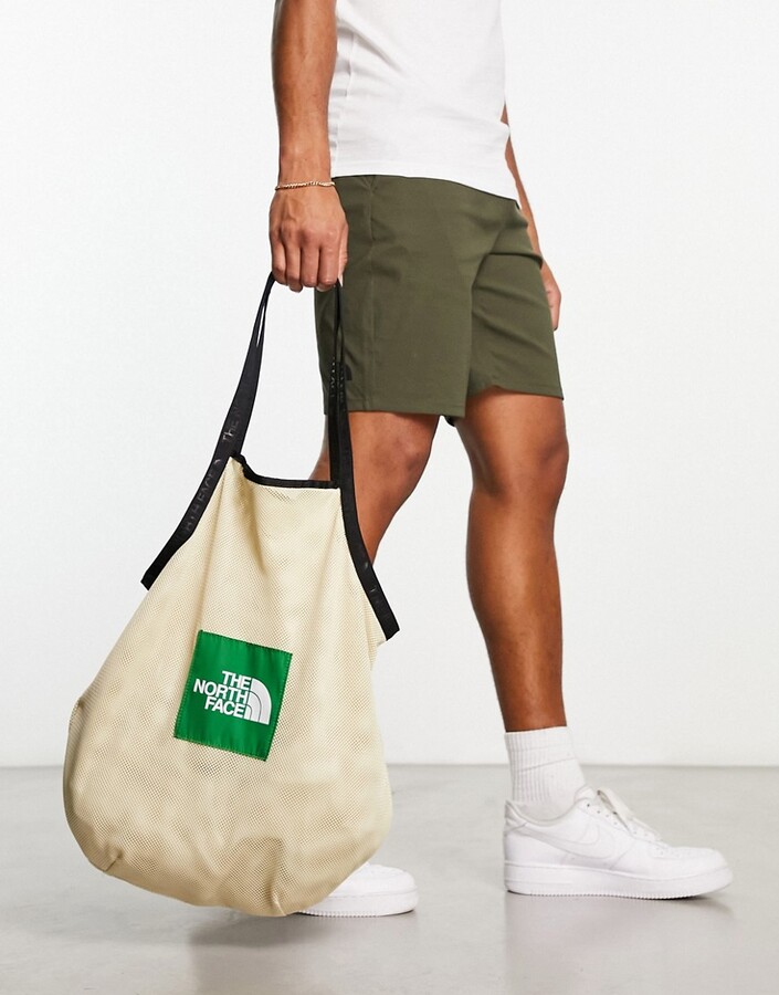 The North Face string tote bag in off white - ShopStyle