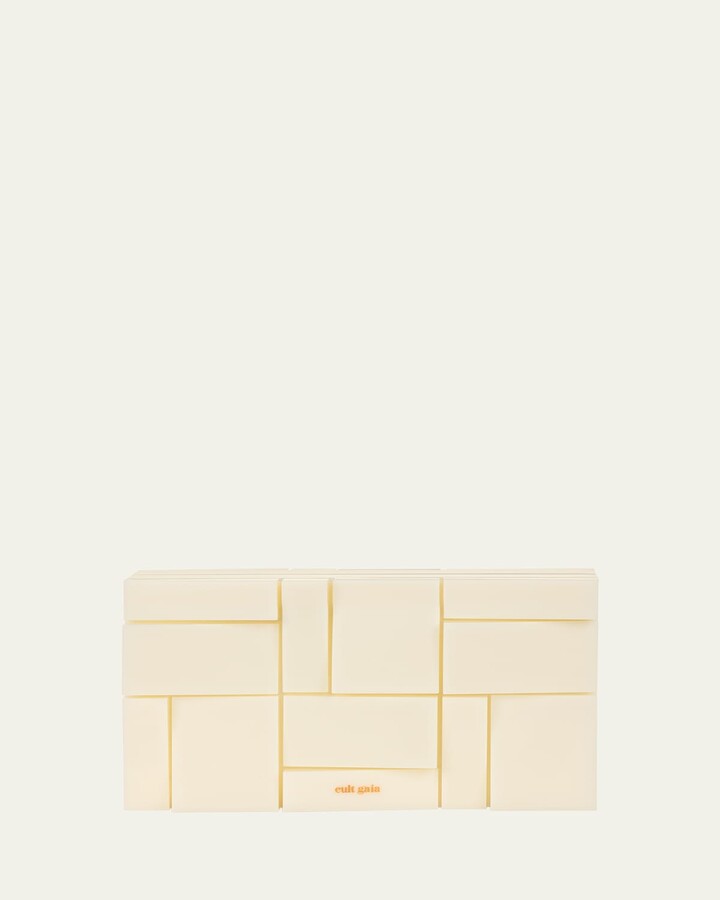Cult Gaia Galleria Geometric Clutch Bag