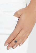 Thumbnail for your product : Hampton Sun Daniela Villegas Ma'at 18-karat rose gold, garnet and sapphire phalanx ring