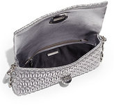 Thumbnail for your product : Miu Miu Embellished Metallic Shoulder Bag