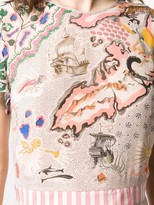 Thumbnail for your product : Liberty London Contrast Printed Midi Dress