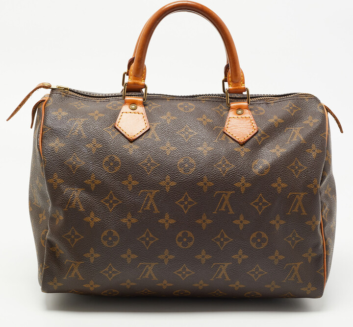 Louis Vuitton 2015 pre-owned Monogram V Speedy 30 Handbag - Farfetch