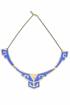 Thumbnail for your product : Vanessa Mooney Flight Necklace in Periwinkle
