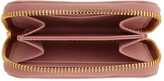 Thumbnail for your product : Prada Pink Saffiano Mini Coin Wallet