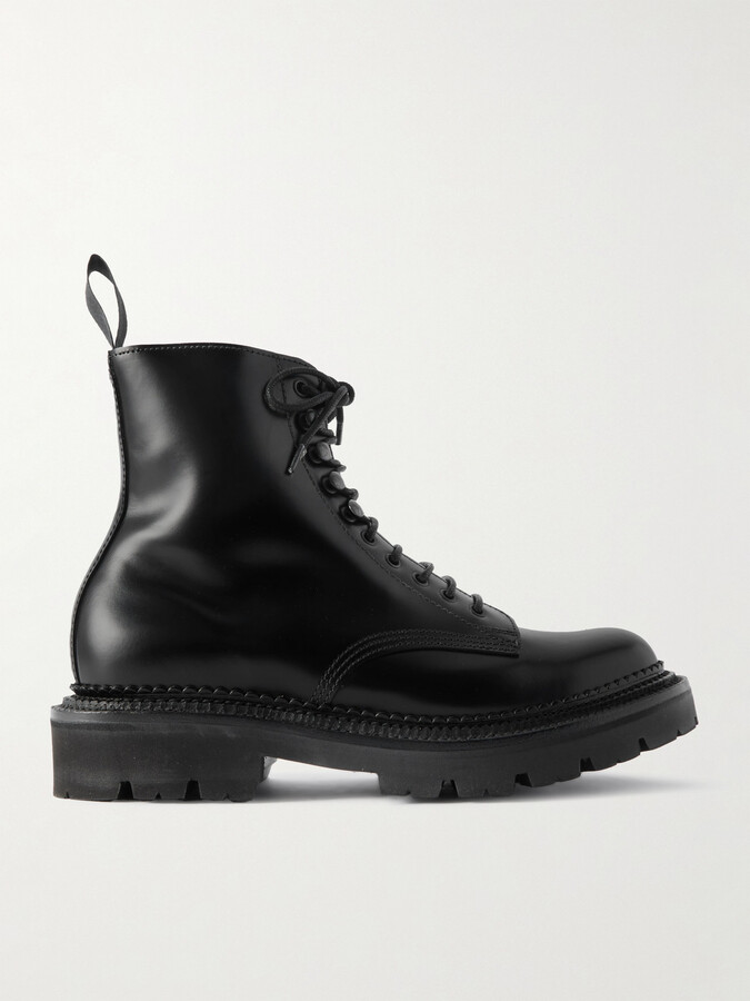 Grenson Jude Glossed-Leather Boots