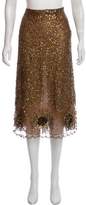 Thumbnail for your product : Valentino Sequin Evening Skirt
