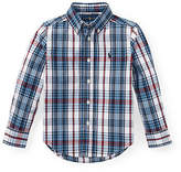 Thumbnail for your product : Ralph Lauren CHILDRENSWEAR Little Boy's Madras Cotton Collared Shirt