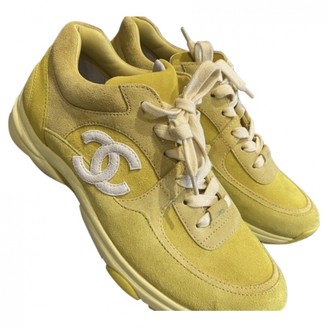 chanel shoes yellow