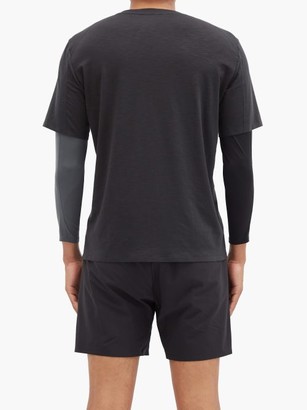 JACQUES Long-sleeved Compression Top - Black