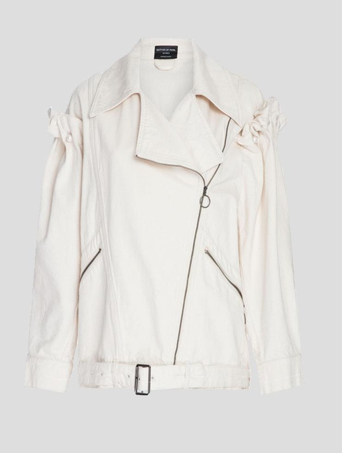 mother denim bomber jacket