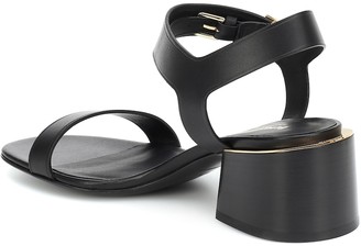 Burberry Hollywell leather sandals