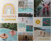 Thumbnail for your product : Shutterfly Puzzles: Full Of Rainbows Large Piece Puzzle, Puzzle Board, 50 Large Pieces, Rectangle Ornament, Large Piece Puzzle, Beige
