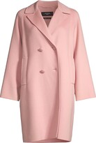 Thumbnail for your product : Weekend Max Mara Rivetto Double-Breasted Wool-Blend Coat