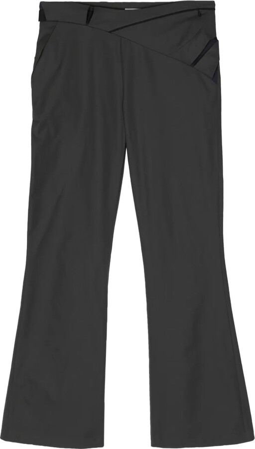 トップス PE WRINKLES TAFFETA TRACK WIDE PANTS CTHY＋VEIN】PE