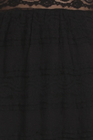 Thumbnail for your product : Charlotte Ronson Lace Maxi Dress in Black